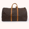 Louis Vuitton Canvas Monogram Keepall 55