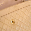 Chanel Timeless Single Flap Bag Beige