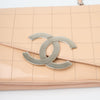 Chanel Patent Leather Asymmetrical Flap Bag Schultertasche