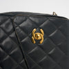 Chanel Camera Bag mit Quaste in Schwarz