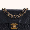 Chanel Classic Maxi Double Flap Bag Lammleder