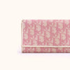 Dior Pink Trotter Wallet Geldbörse