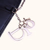 Christian Dior Lady Wallet on Chain Schwarz Schultertasche