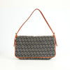 Fendi Baguette Zucchino Canvas Braun/Orange