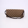 Gucci Vintage Bamboo Clutch mit GG Canvas