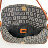 Fendi Baguette Zucchino Canvas Braun/Orange