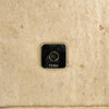 Fendi Baguette Selleria Beige Wolle / Schwarzes Leder