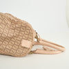 Fendi Boston Bag Zucchino Canvas Rosa / Beige