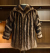 Arina Raccoon Coat