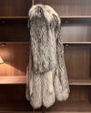 Mira Silver Fox Coat