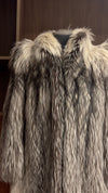 Mira Silver Fox Coat