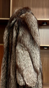 Svetlana Silver Fox Coat