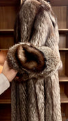 Svetlana Silver Fox Coat