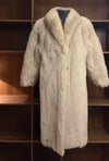 Elena White Fox Coat