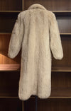 Elena White Fox Coat