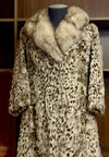 Irina Lynx Coat with Fox Collar