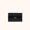 Jimmy Choo Black Fabric Clutch