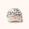 Chanel Multicolor Logo Floral Baseball Cap