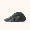 Chanel Black Leather Baseball Cap