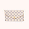 Louis Vuitton Felice Damier Azur Shoulderbag