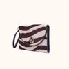 Christian Dior Zebra Print Calf Hair Pochette